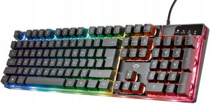 Trust Gaming GXT 835 Azor Klawiatura do gier, Włoski układ QWERTY