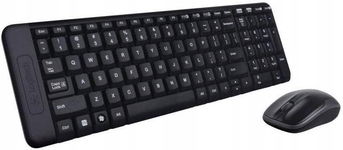 Logitech MK220 Klawiatura z myszką , QWERTY układ hiszpański