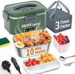 Lunch box 1,8L, Funkcja podgrzewania, Torba izolacyjna, Soooec