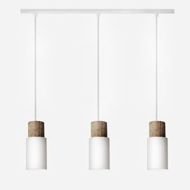 Potrójna lampa wisząca Ouglres, Vintage, GU10