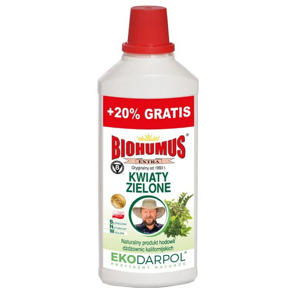 EKODARPOL BIOHUMUS NAWÓZ DO JUK DRACEN PALM FIKUSÓW PAPROCI ZIELISTKI SZEFLERY