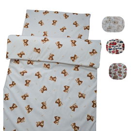 Zestaw pościeli do łóżeczka dla dziecka z wypełnieniem kołderka poduszka