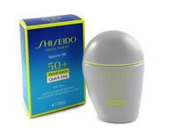 Shiseido Sun Sports Bb Spf50+ Tanning Fluid Foundation Dark 30ml