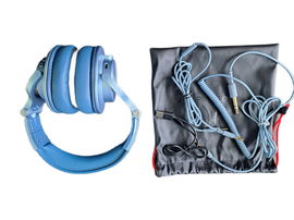 Słuchawki nauszne OneOdio Fusion A70 niebieskie bezprzewodowo przewodowe