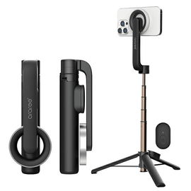 Uchwyt selfie stick kijek tripod, Araree, statyw do MagSafe Bluetooth czarny 
