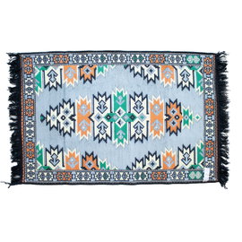Turecki Dywan Kilim Szary 125x80 cm
