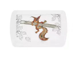 Taca Wiewiórka Sammy Squirrel 24x15 cm Melamina Leonardo England