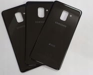 Klapka Bateri SAMSUNG A8 2018 CZARNA Oryginalna