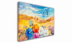 OBRAZ NA PŁÓTNIE 082 Plaża 40x30cm