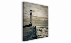 OBRAZ NA PŁÓTNIE 054 Latarnia morska 60x60cm
