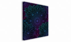 OBRAZ NA PŁÓTNIE 060 Mandala 60x60cm