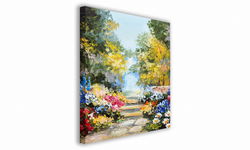 OBRAZ NA PŁÓTNIE 079 Park 70x70cm