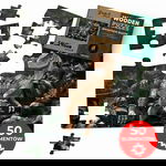 PUZZLE DREWNIANE DOUBLE Z TWOJEGO ZDJĘCIA NA PREZENT 50 elementów 60x40cm