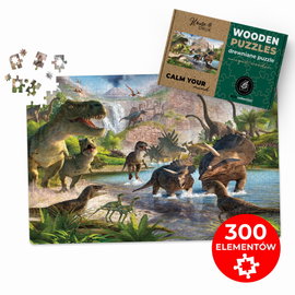 PUZZLE DREWNIANE DOUBLE Z TWOJEGO ZDJĘCIA NA PREZENT 300 elementów 60x40cm