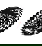 Zegar ścienny z płyty winylowej Motocykl 21.4