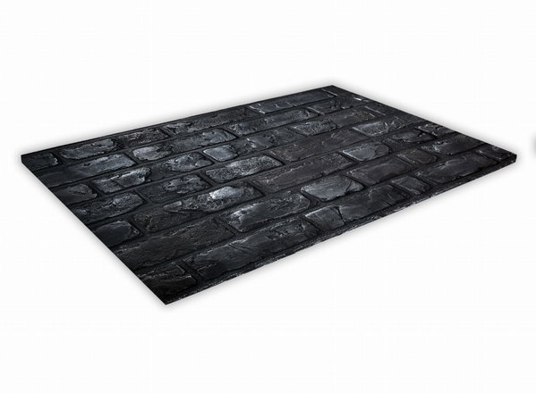 SZKLANA DESKA KUCHENNA 30x20 194a Czarna cegła