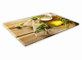 SZKLANA DESKA KUCHENNA 30x20 226a Oliwa z oliwek