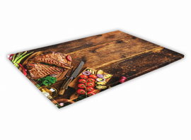 SZKLANA DESKA KUCHENNA 30x20 290a Grill