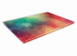 SZKLANA DESKA KUCHENNA 60x20 96c Geometria kolor