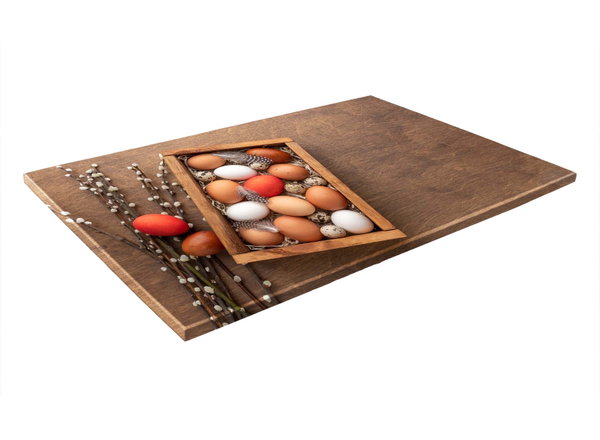 SZKLANA DESKA KUCHENNA 40x30 536b Mix jajek