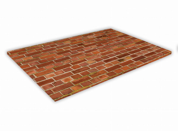 SZKLANA DESKA KUCHENNA 40x30 193b Czerwony mur