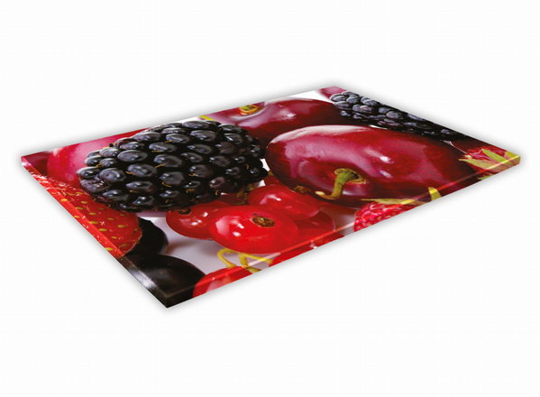SZKLANA DESKA KUCHENNA 60x30 227d Owoce z ogrodu