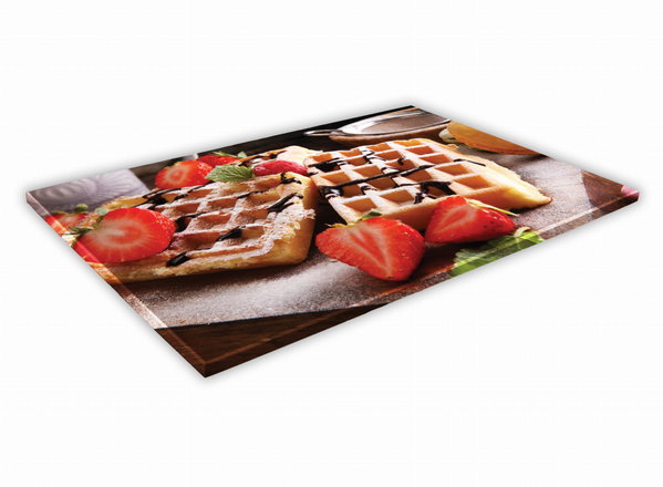 SZKLANA DESKA KUCHENNA 60x30 321d Gofry