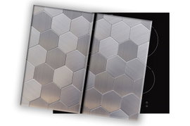 SZKLANA DESKA NA KUCHENKĘ 2x30x52 067C STAL