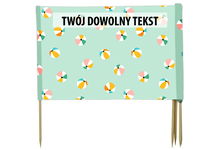 PARAWAN PLAŻOWY Piłki z indywidualnym napisem 4 PANELE 66.4