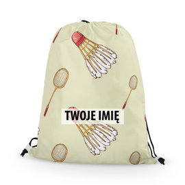 WORKO-PLECAK SPORTOWY z Twoim imieniem Badminton 175