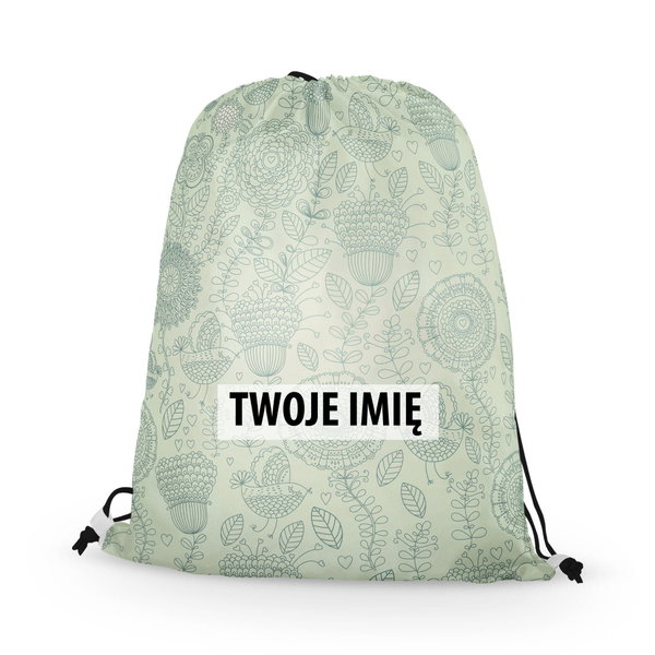 WORKO-PLECAK z Twoim imieniem Zielone rośliny 101