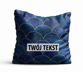 Poduszka Dekoracyjna GEOMETRYCZNA  z Twoim napisem G10