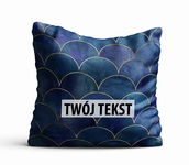 Poduszka Dekoracyjna GEOMETRYCZNA  z Twoim napisem G10