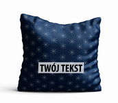Poduszka Dekoracyjna GEOMETRYCZNA  z Twoim napisem G12
