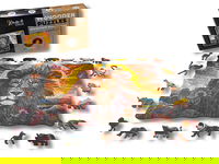 Puzzle Drewniane dla dzieci i dorosłych FlowersLion Lew 150 elementów