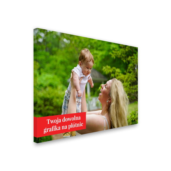 FOTO OBRAZ na płótnie z twojego zdjęcia 100x60 cm