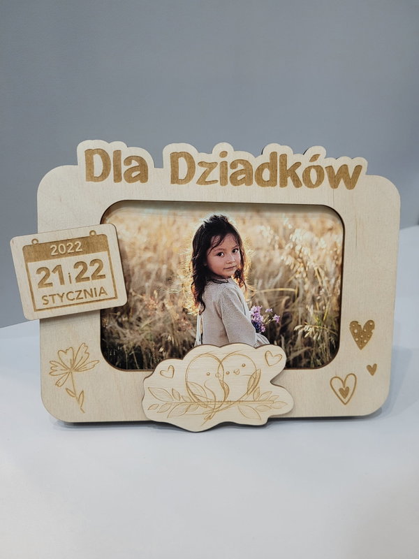 RAMKA NA ZDJĘCIE - Dla Dziadków