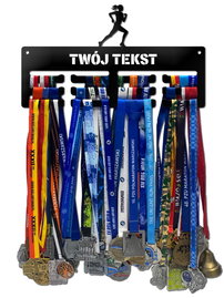 Wieszak na medale KOBIETA twoje imię dowolny tekst 213.1