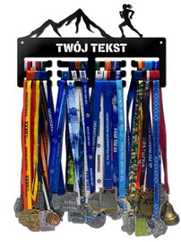 Wieszak na medale GÓRY twoje imię dowolny tekst 220.1