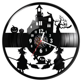 Zegar ścienny z płyty winylowej haloween 924.14