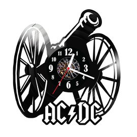 Zegar ścienny z płyty winylowej AC DC 1585.14