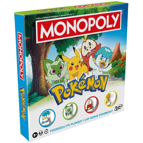 Gra planszowa Monopoly Pokemon Hasbro