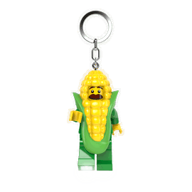 Breloczek LEGO z latarką: Człowiek Kukurydza