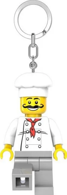 Breloczek LEGO z latarką: Kucharz