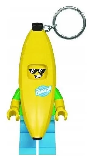 Breloczek LEGO z latarką: Człowiek Banan