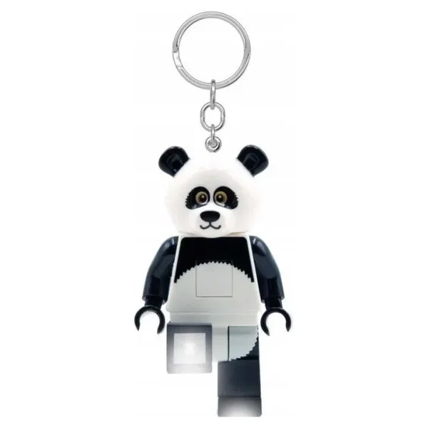 Breloczek LEGO z latarką: Człowiek Panda