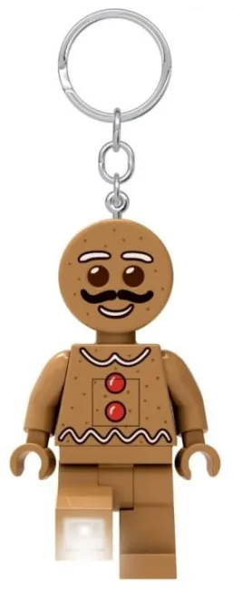 Breloczek LEGO z latarką: Piernikowy ludek