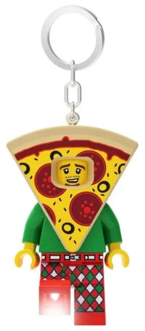 Breloczek LEGO z latarką: Chłopak Pizza