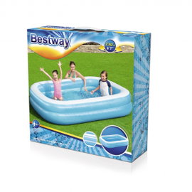 Basen dmuchany ogrodowy Blue (262 x 175 x 51 cm) – Bestway 54006