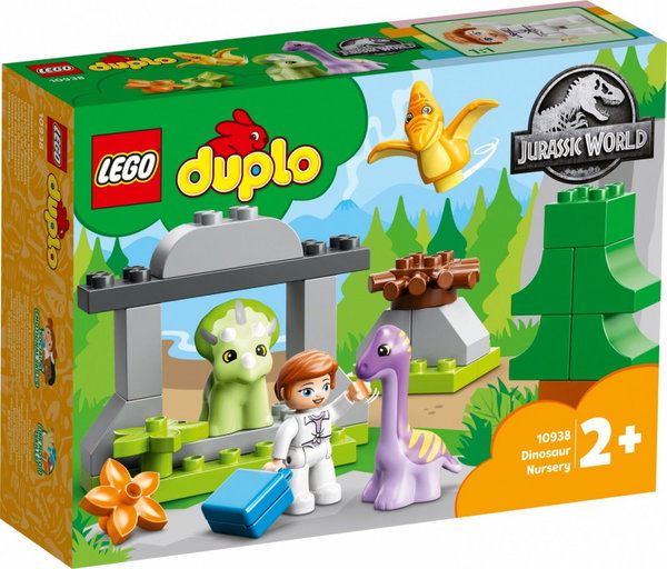 Klocki LEGO Duplo 10938: Jurassic World Dinozaurowa szkółka (27 el.)